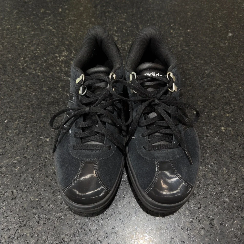 Adidas VI Court Women's Black Sneakers - Picture 2 of 6